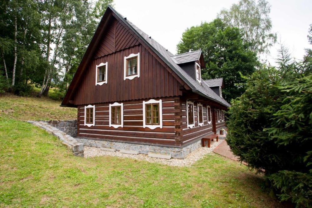 Vítkovice Roubenka Terezka 빌라 외부 사진